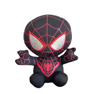 TY Beanie Baby Miles Morales Spider Man Spiderman Marvel Plush Stuffed Toy 6in